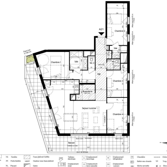  Annonces OULLINS : Apartment | LYON (69009) | 130 m2 | 610 000 € 