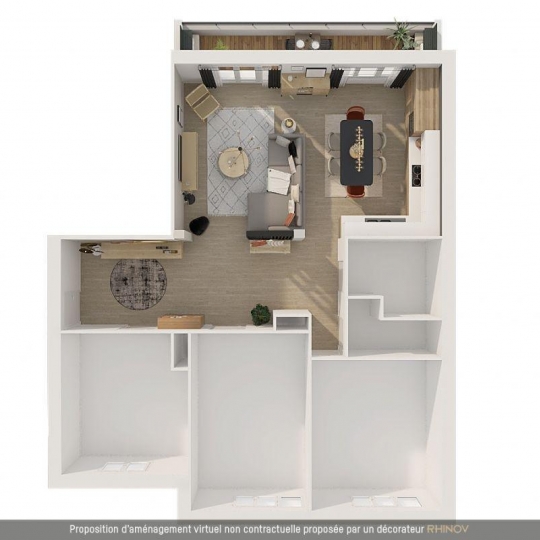  Annonces OULLINS : Appartement | LYON (69003) | 91 m2 | 365 000 € 