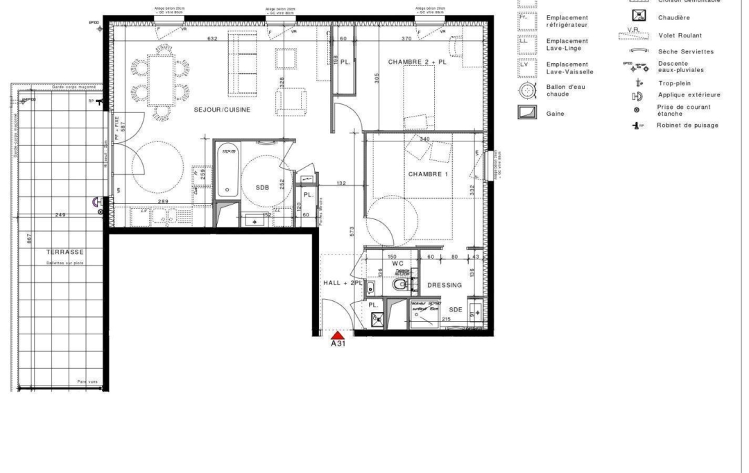 Annonces OULLINS : Appartement | CHASSIEU (69680) | 74 m2 | 365 000 € 