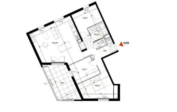 Annonces OULLINS : Apartment | CHAMPAGNE-AU-MONT-D'OR (69410) | 86 m2 | 510 000 € 